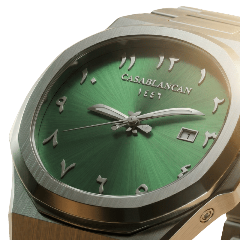 Casablancan Al-Riyadh Arabic Dial – Emerald Green Limited Edition