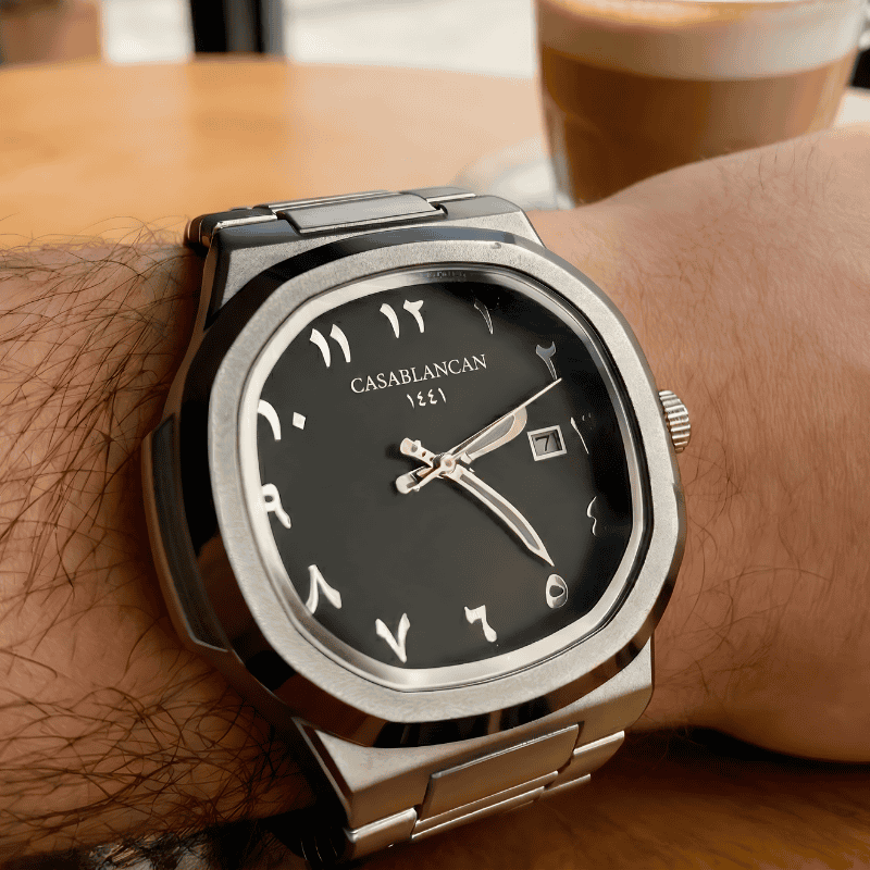 Casablancan Onyx Sentinel Arabic dial - Onyx Black Limited Edition