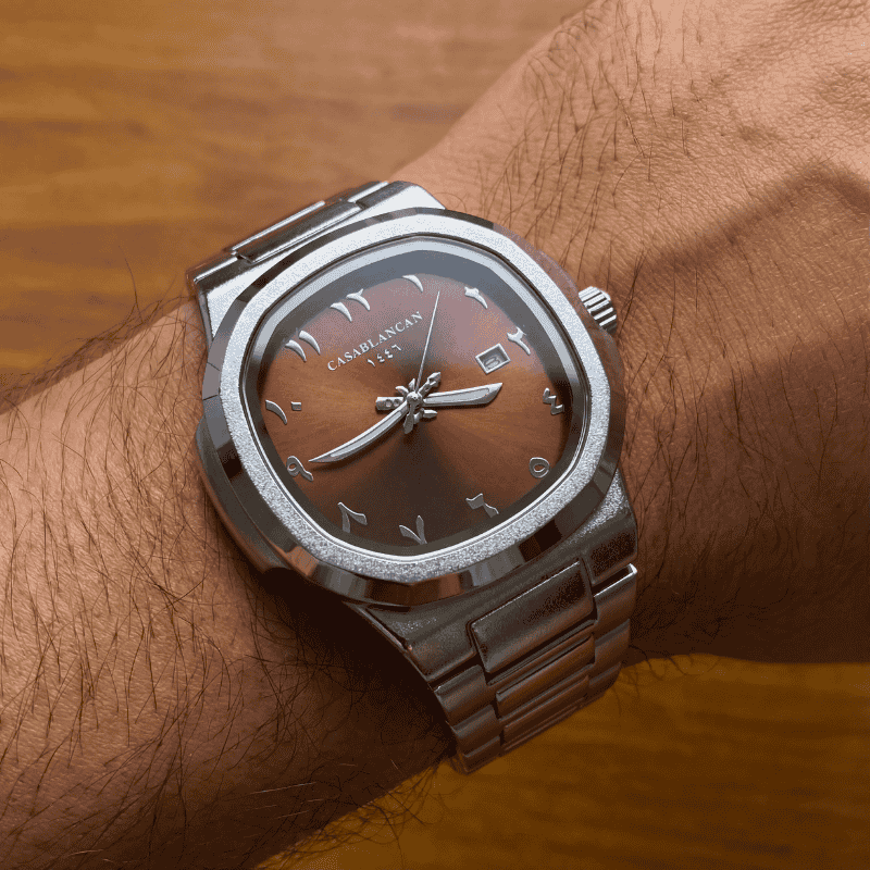Casablancan Dune Heritage Arabic dial - Dune Brown Limited Edition