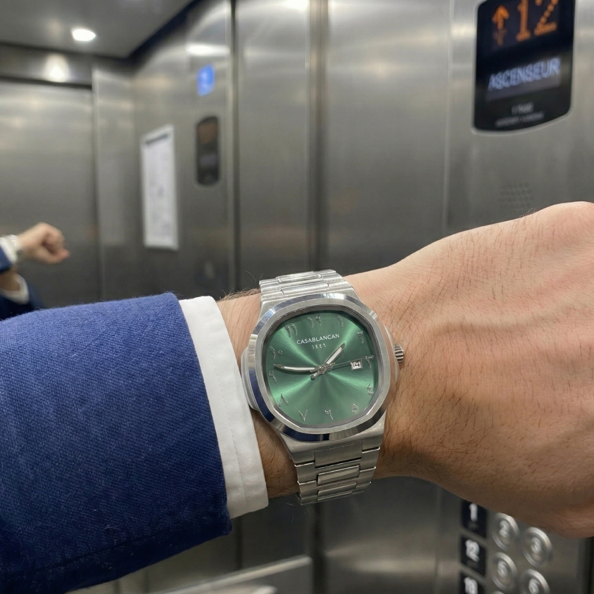 Casablancan Al-Riyadh Arabic Dial – Emerald Green Limited Edition