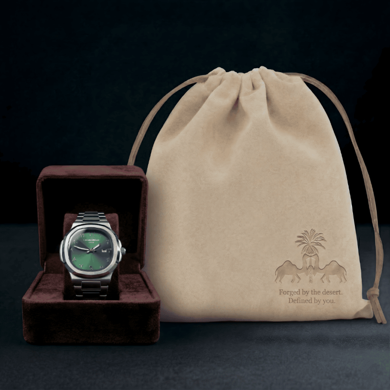Casablancan Al-Riyadh Arabic Dial – Emerald Green Limited Edition
