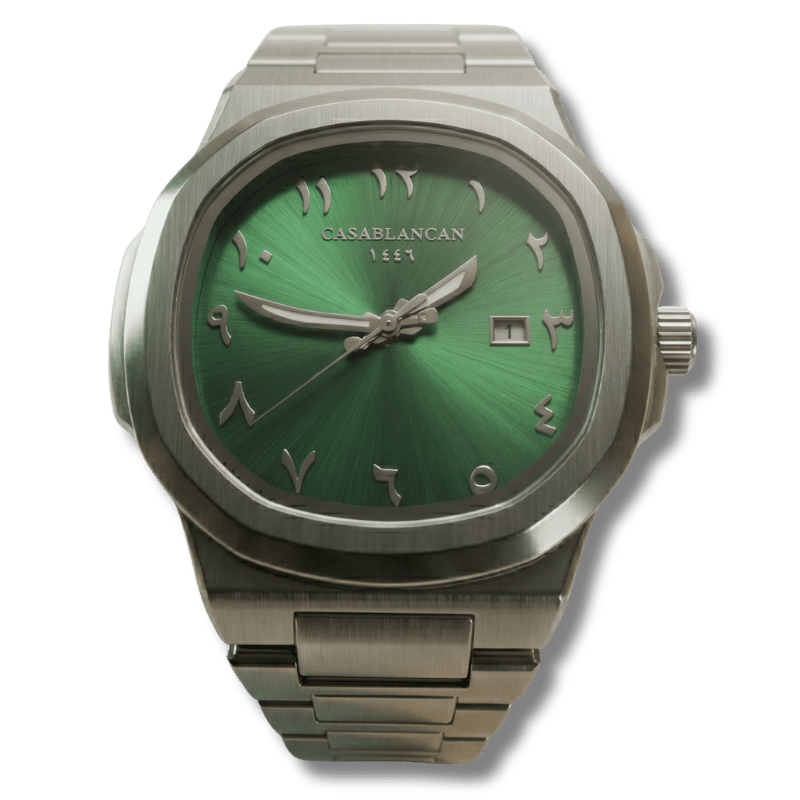Casablancan Al-Riyadh Arabic Dial – Emerald Green Limited Edition