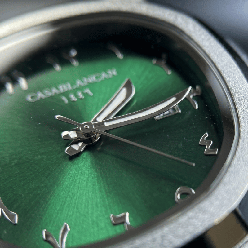 Casablancan Al-Riyadh Arabic Dial – Emerald Green Limited Edition