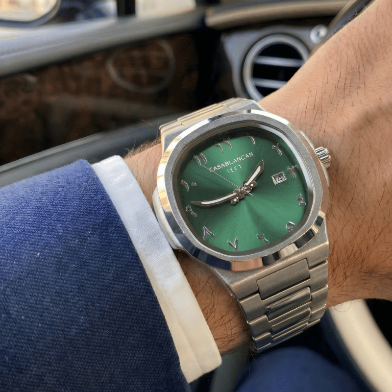 Casablancan Al-Riyadh Arabic Dial – Emerald Green Limited Edition