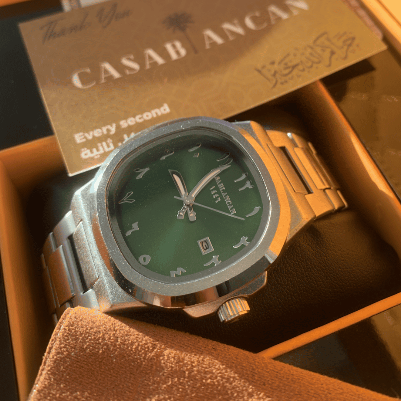 Casablancan Al-Riyadh Arabic Dial – Emerald Green Limited Edition