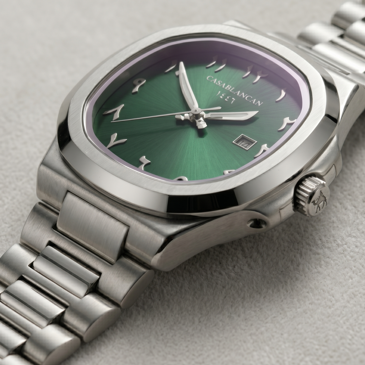 Casablancan Al-Riyadh Arabic Dial – Emerald Green Limited Edition